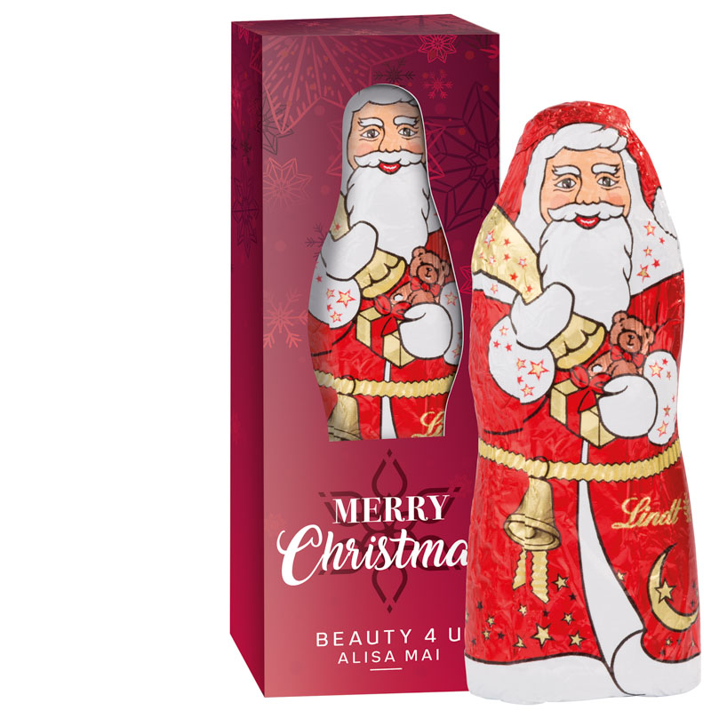 Lindt Weihnachtsmann 40g in Werbebox